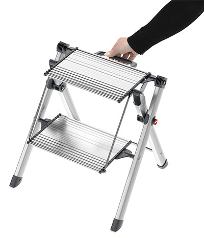 Hailo 4310-100 mk80 confortline aluminium 2 marches rabattables