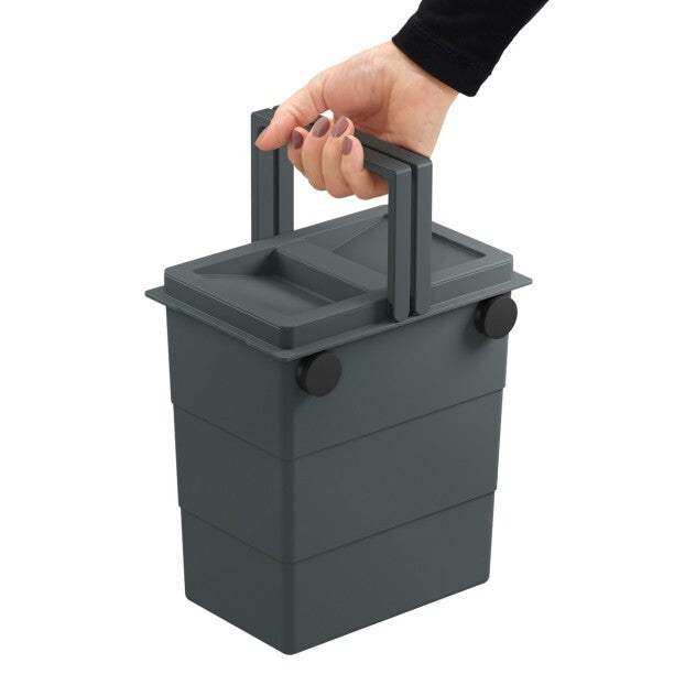 Hailo flexbox s poubelle multifonctionnelle 7l