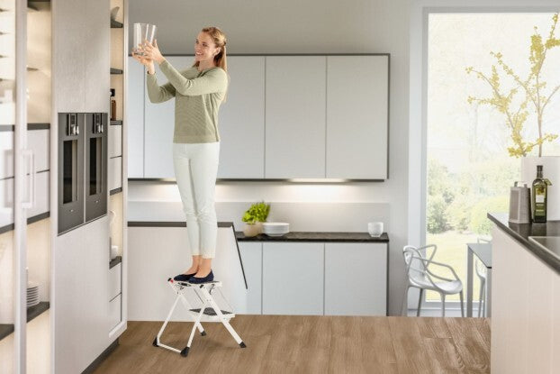 Hailo 4310-001 mk60 standardline tabouret d'escalier 2 marches