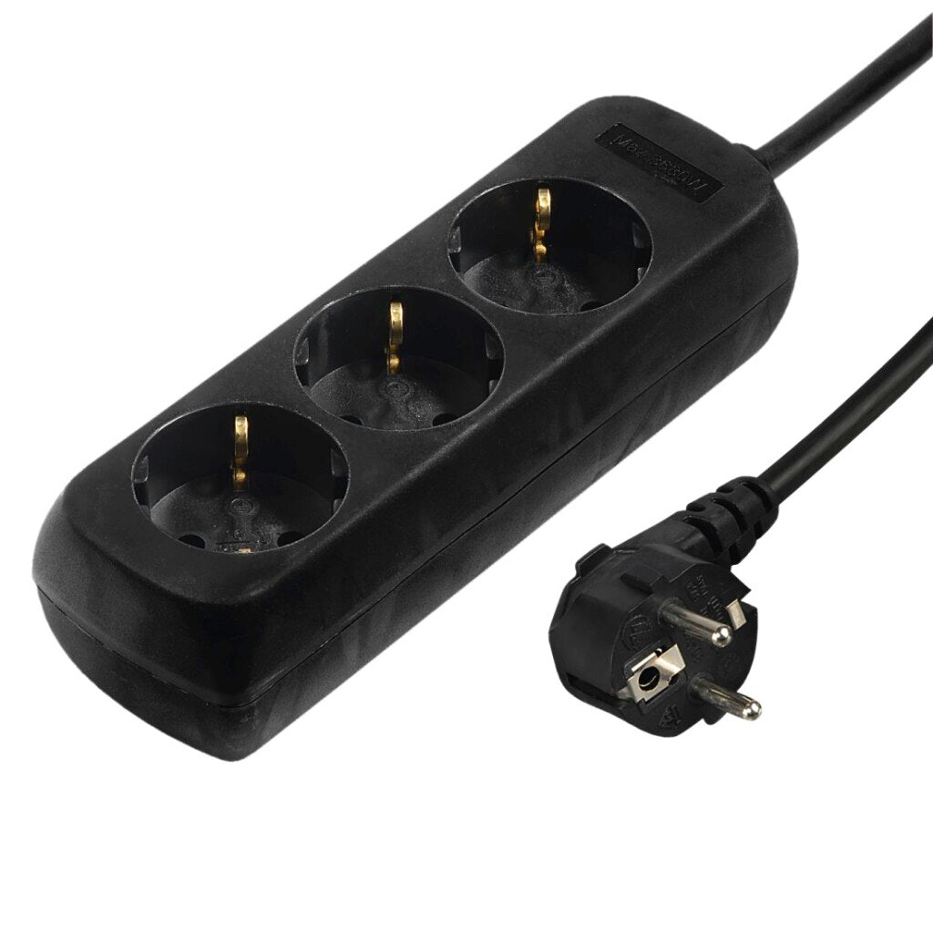 Hama multiprise 3x noir par 10 pièces