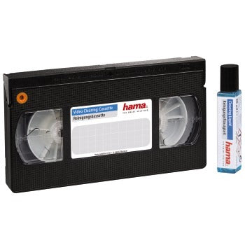 Cassette de nettoyage Hama vidéo vhs s-vhs