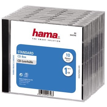 Boîte de CD Hama, paquet de 10, scellée