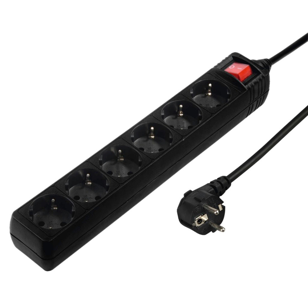 Hama mâchoire à 6 voies 1,4 m bk