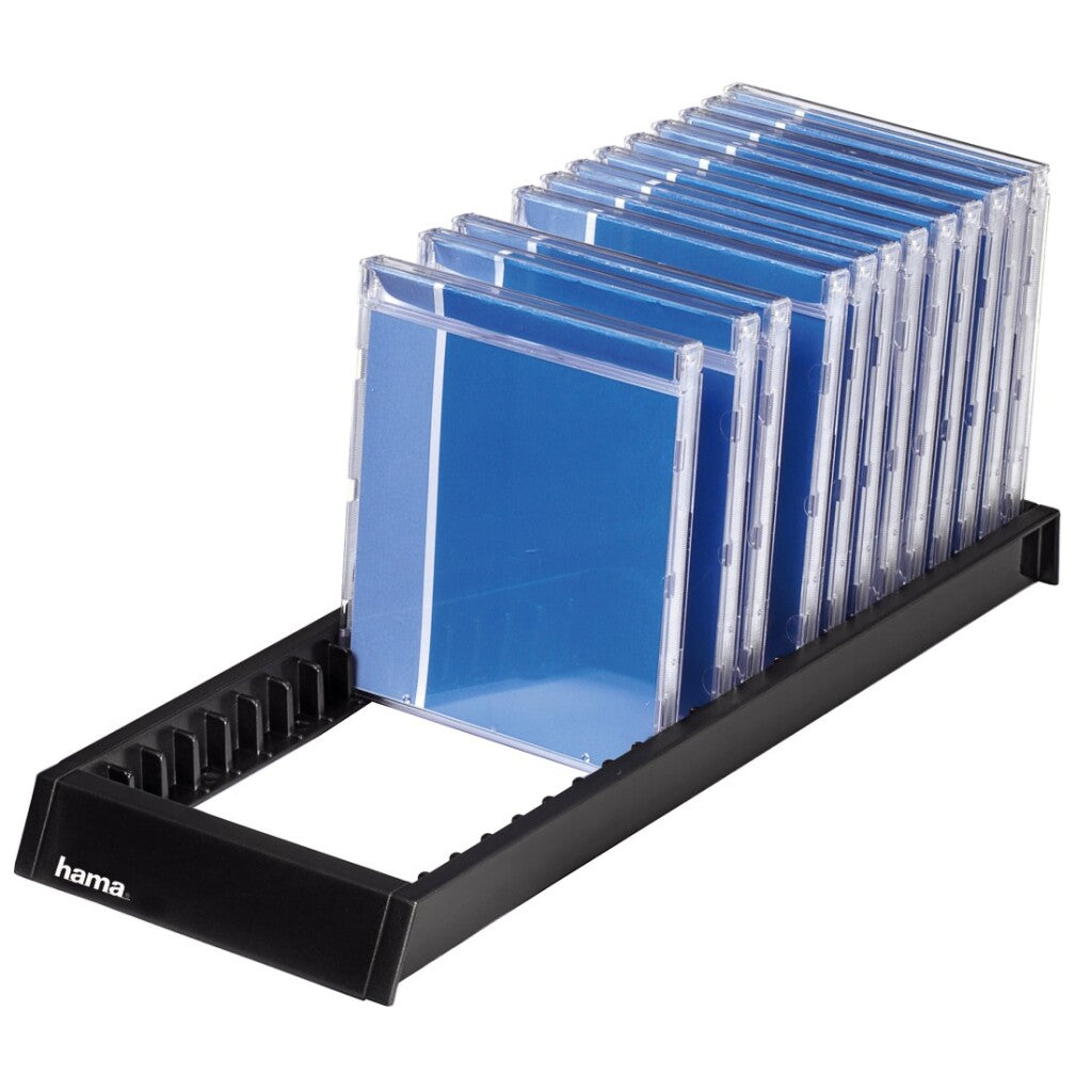 Support pour flipper Hama pour 22 CD, noir