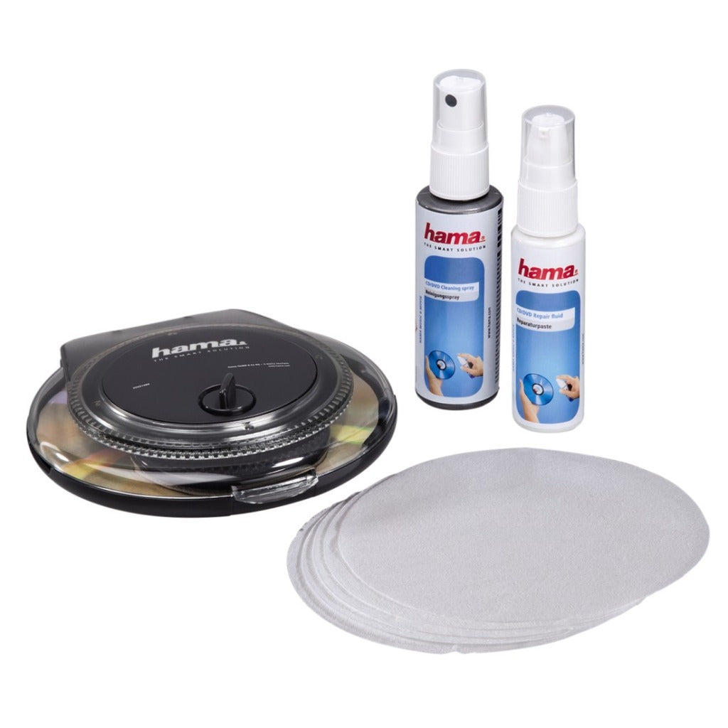 Kit de nettoyage et de réparation Hama CD DVD