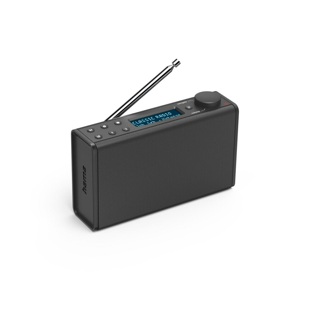 La radio numérique Hama dr7usb fm dab dab+ fonctionne sur piles