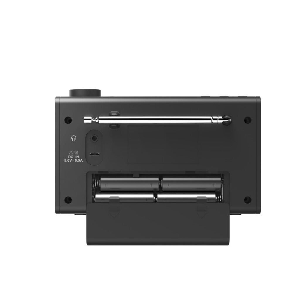 La radio numérique Hama dr7usb fm dab dab+ fonctionne sur piles