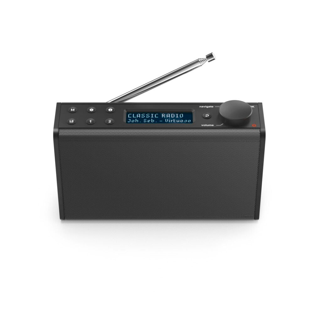 La radio numérique Hama dr7usb fm dab dab+ fonctionne sur piles