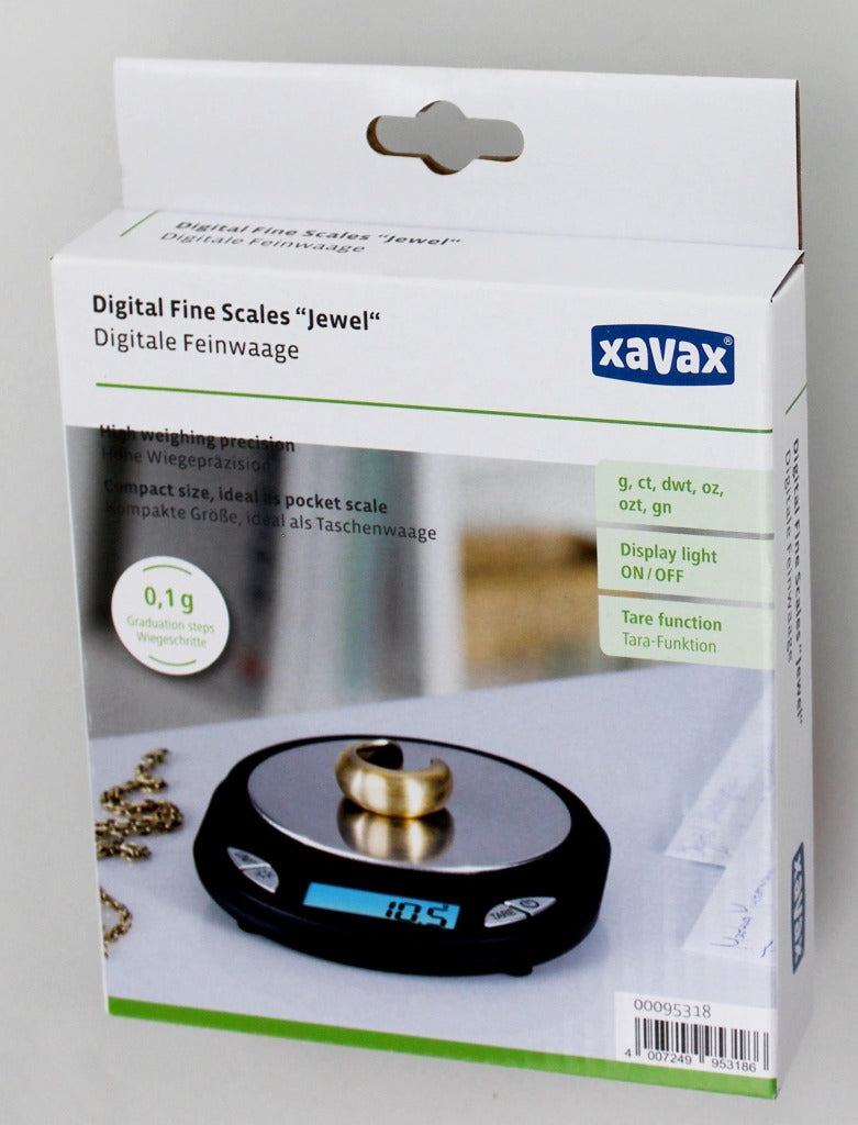 Bijou de balance de précision numérique Xavax