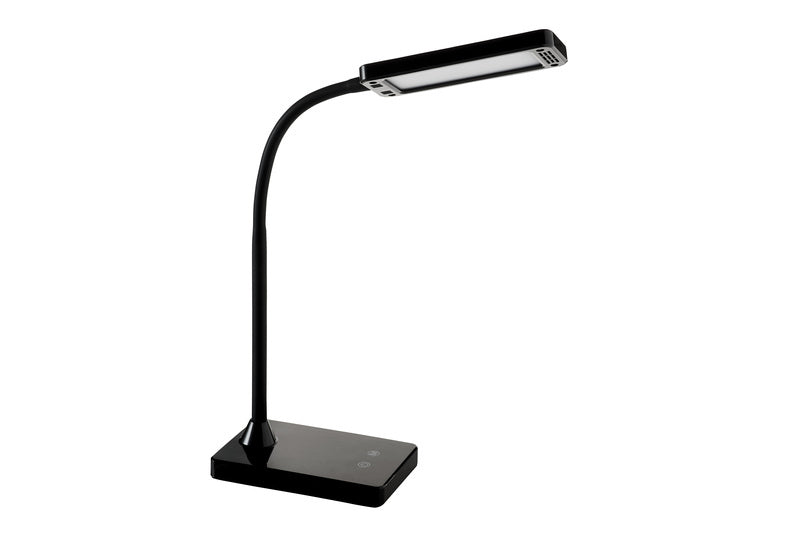 Alco al-907-11 lampe de bureau LED dimmable 43cm noir 230v 6w