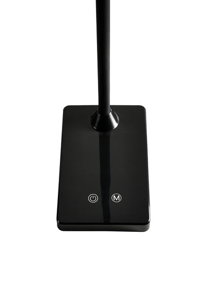Alco al-907-11 lampe de bureau LED dimmable 43cm noir 230v 6w