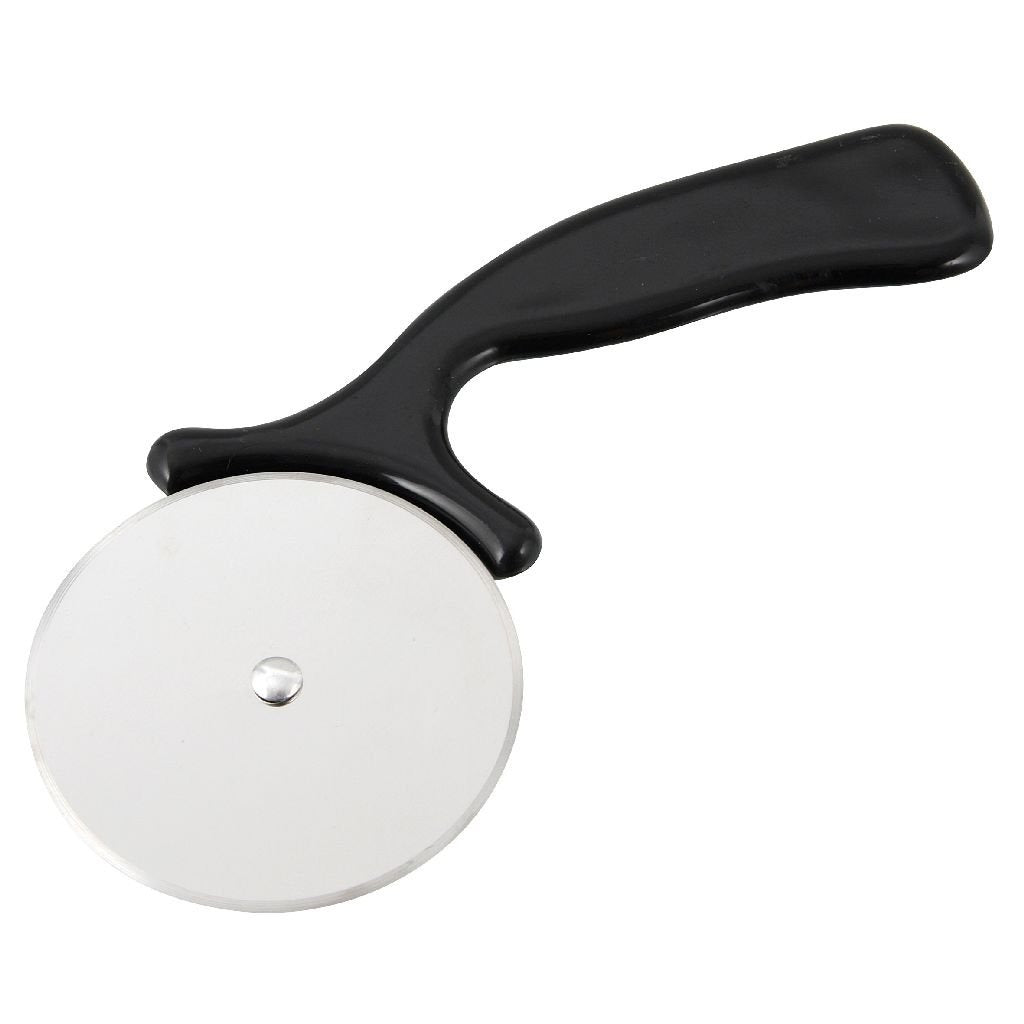 Fackelmann coupe-pizza basic 16 cm noir pp acier inoxydable