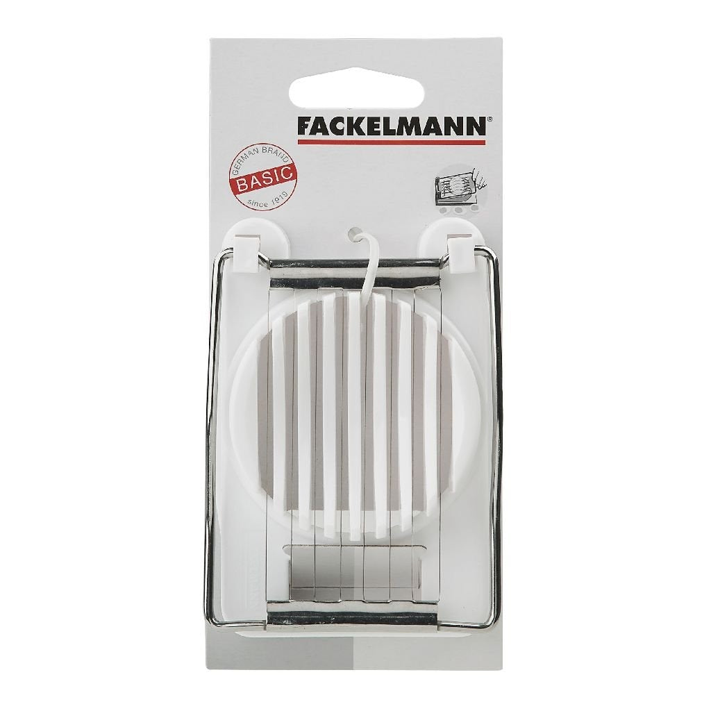 Fackelmann coupe-œufs basic 11x8 cm blanc pp acier inoxydable