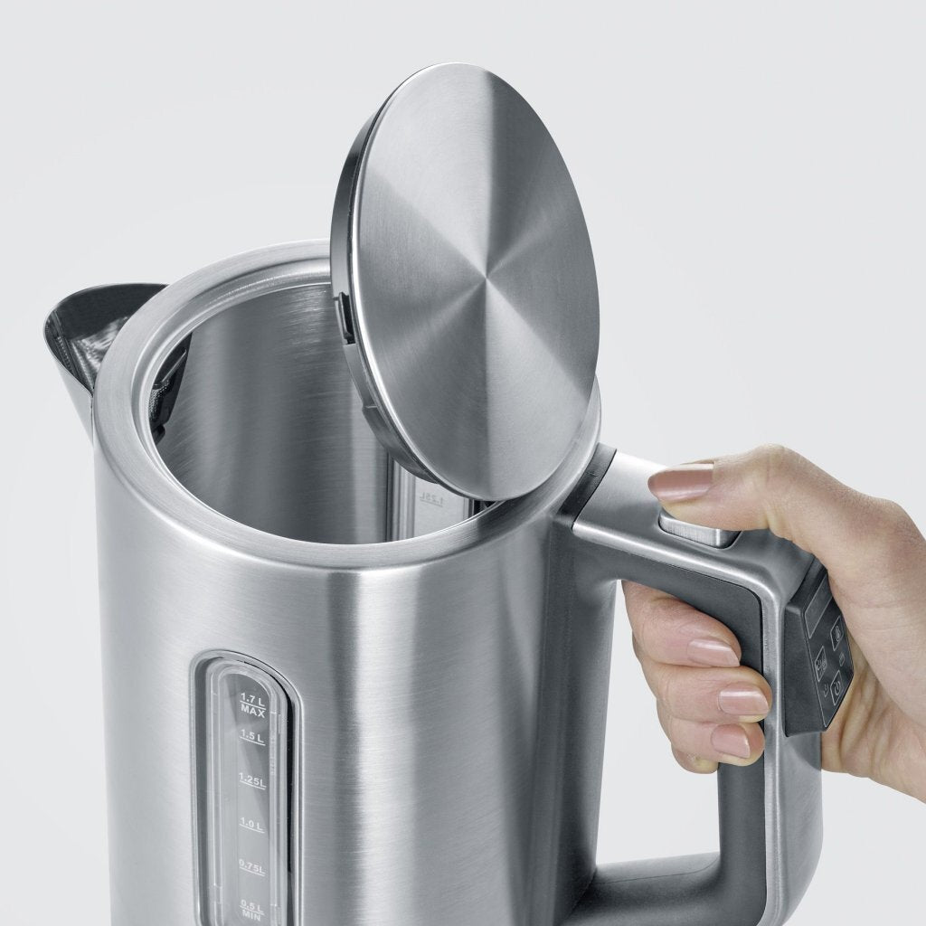 Severin wk3418 bouilloire 1,7l 3000w acier inoxydable noir