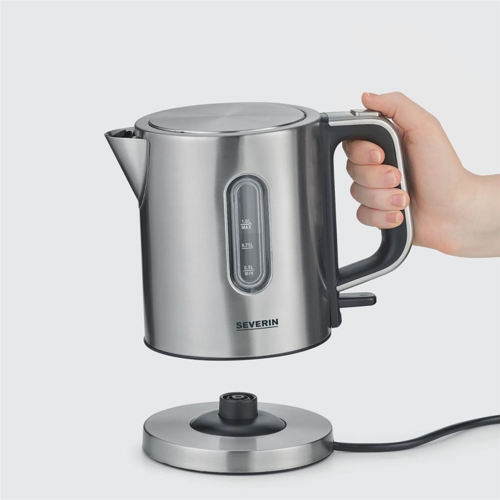 Severin wk3401 bouilloire 1l 2400w inox