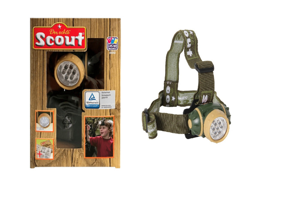 Lampe frontale de reconnaissance de gens heureux