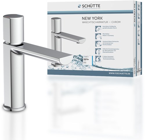 Schütte lavabosin mixte new-york chrome -colored