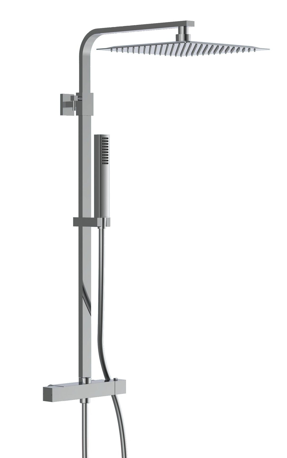 Ensemble de douche de tête Ngk Schutte Sumba avec merano thermostatique | chromé - 60049 60049