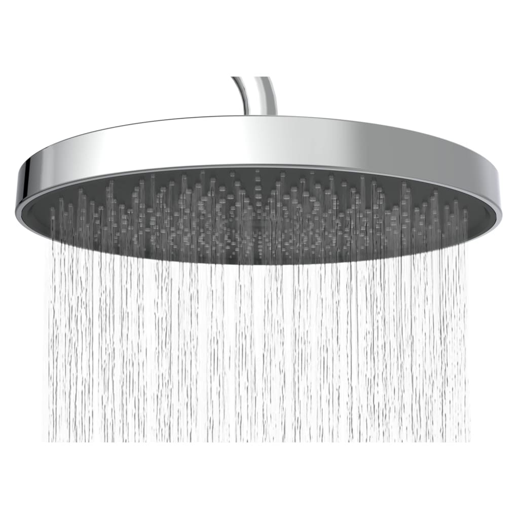SCHUTTE RAIN DOUCHE LA ROCHELLE CHROME-ASANTRACITE