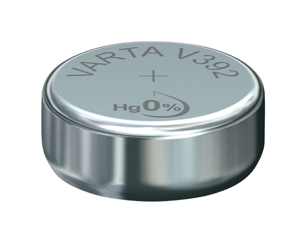 Pile bouton Varta v392 argent