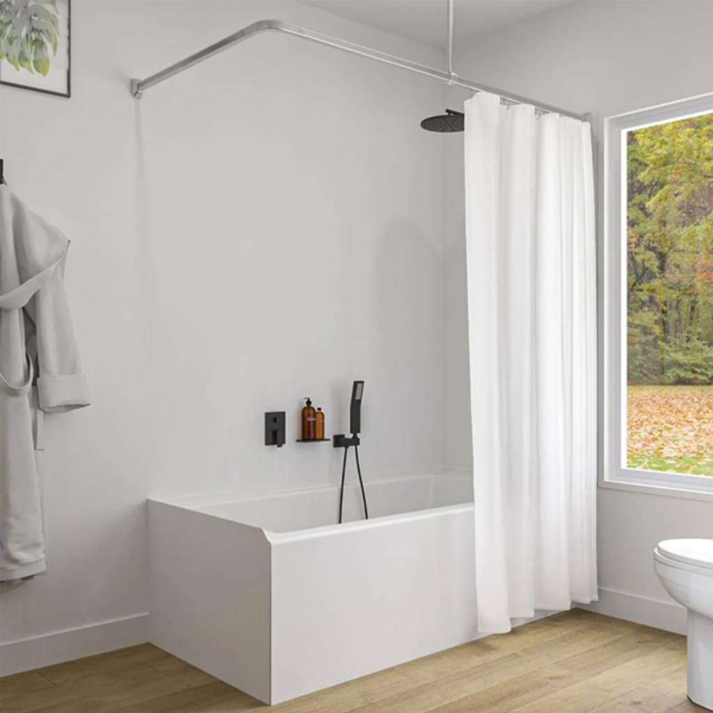 Scealskin Shower Curtain Set Mataluminum facile