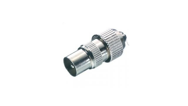 Vivanco 43011 8 45-n fiche d'antenne coaxiale en métal