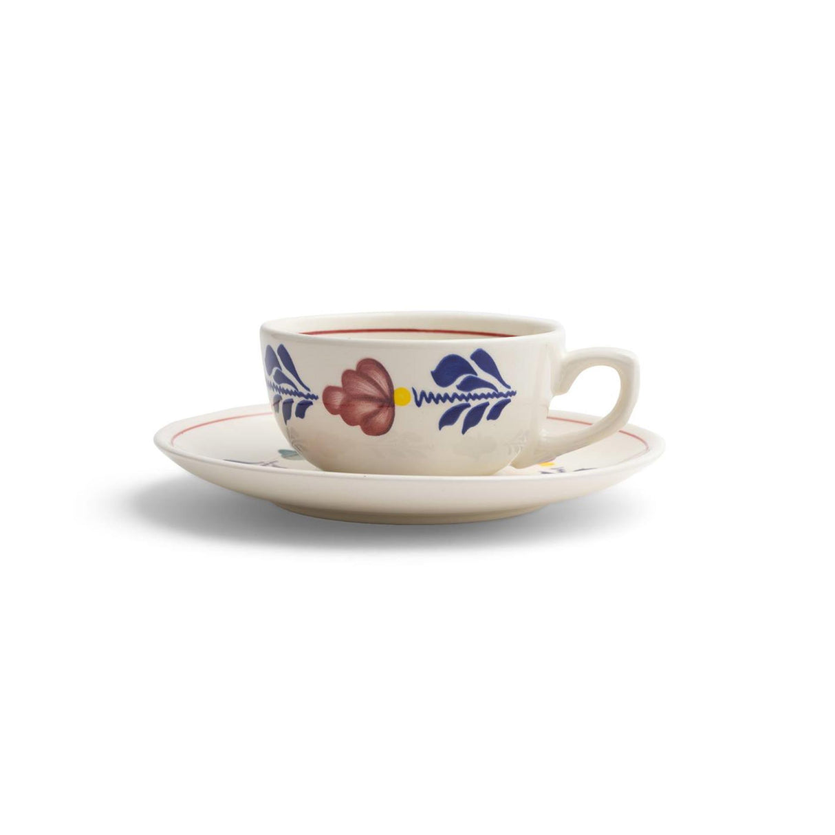 Boerenbont tasse et soucoupe royale boite de 6
