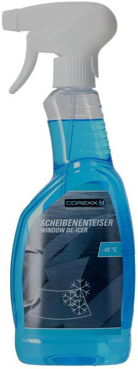 Corexx grattoir à glace pour dégivreur de vitres 500 ml