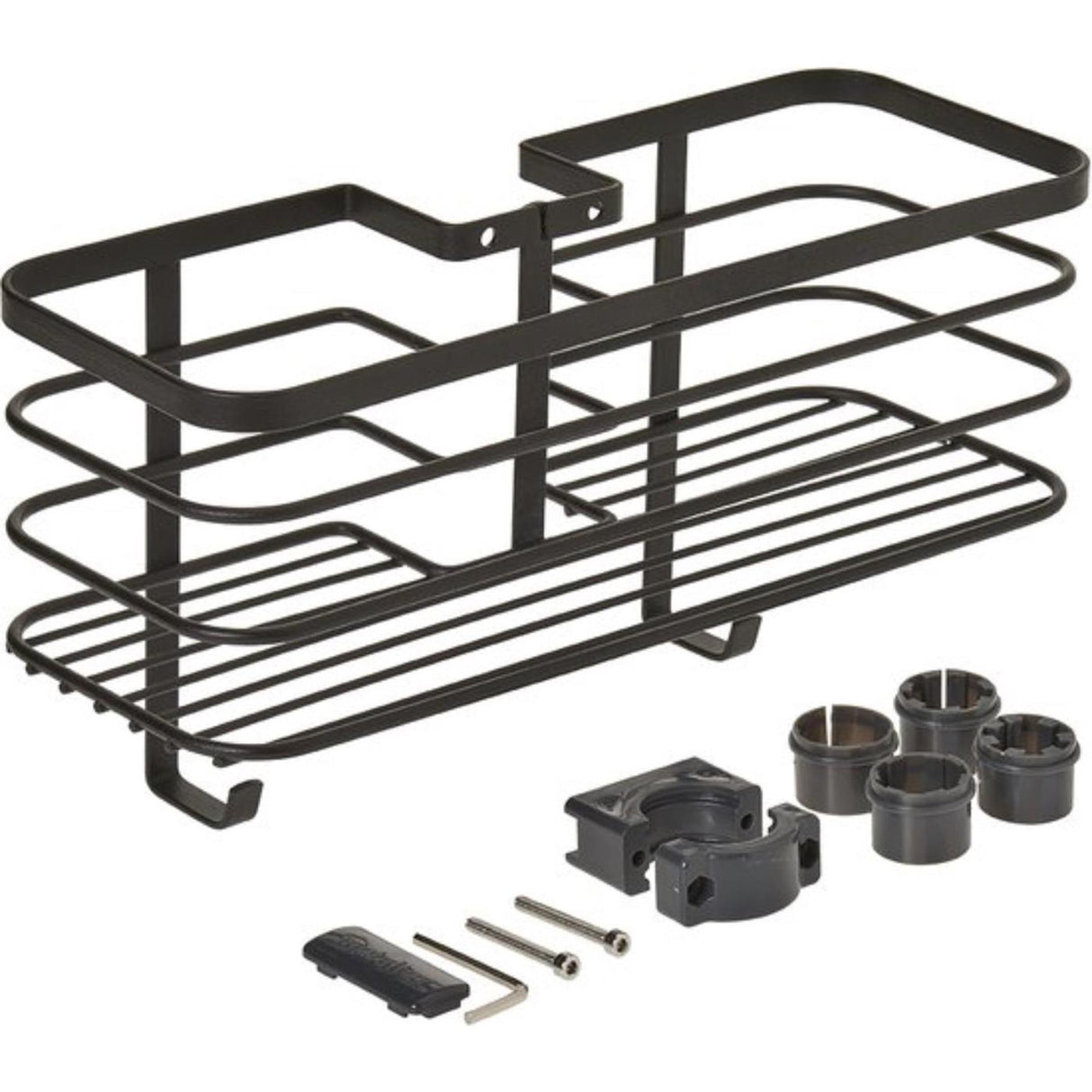 Support de douche Metaltex 29x11x15 cm métal noir