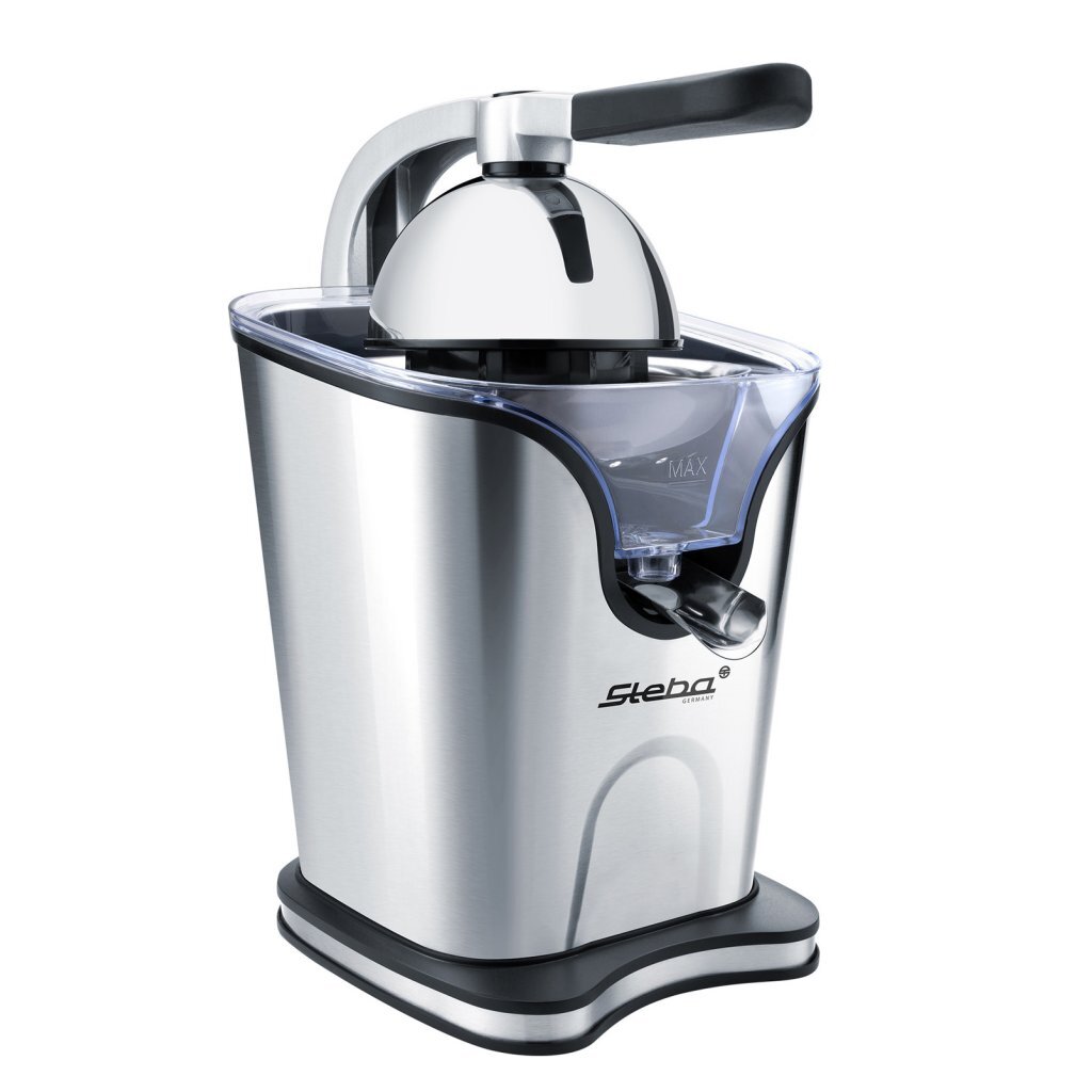 Steba zp3 presse-agrumes acier inoxydable noir