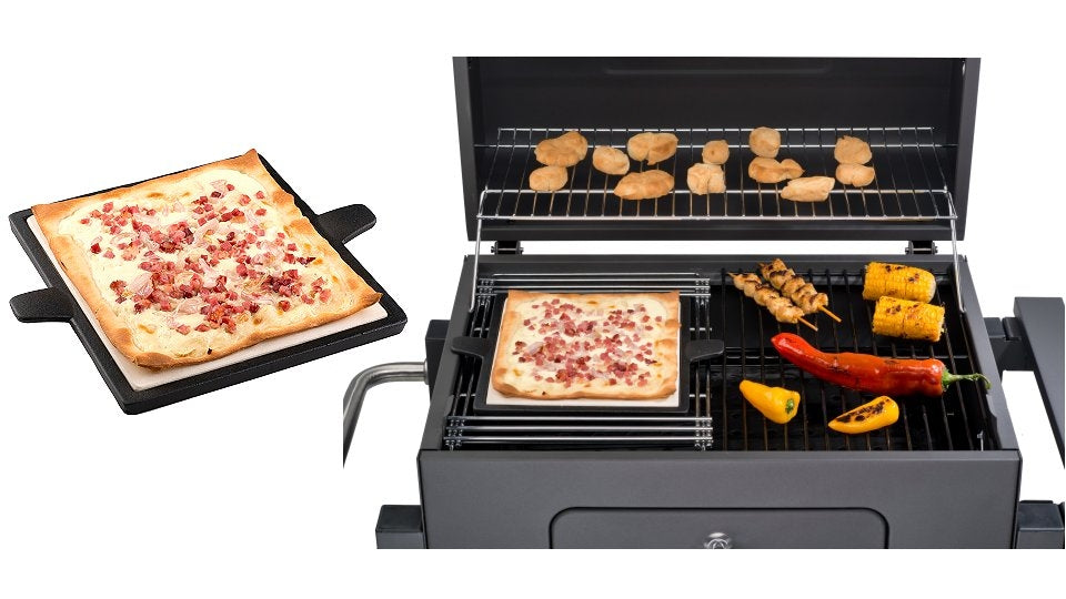 Tepro 8578 insert pierre à pizza pour grille principale 8570