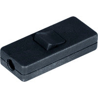 Interrupteur de cordon Scanpart noir 1p 2amp