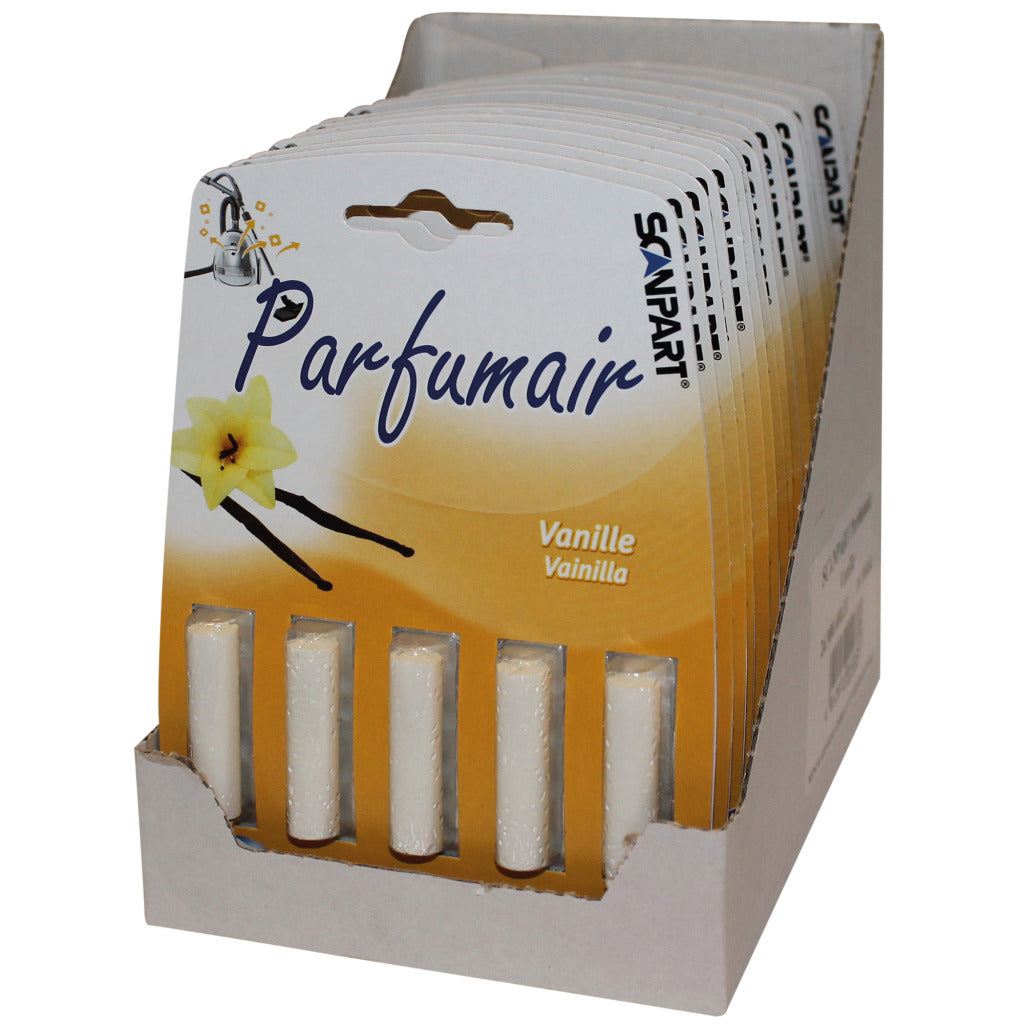 Bâtonnets parfumés parfumerie Scanpart vanille