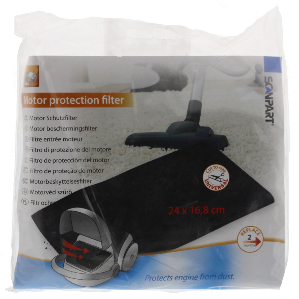 Filtre moteur Scanpart universel 168x240 mm