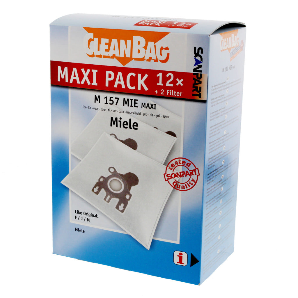 Scanpart micro polaire + dustbag miele f j m maxi