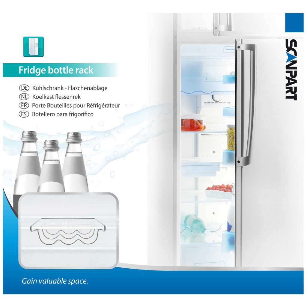 Casier à bouteilles pour réfrigérateur Scanpart 3 bouteilles