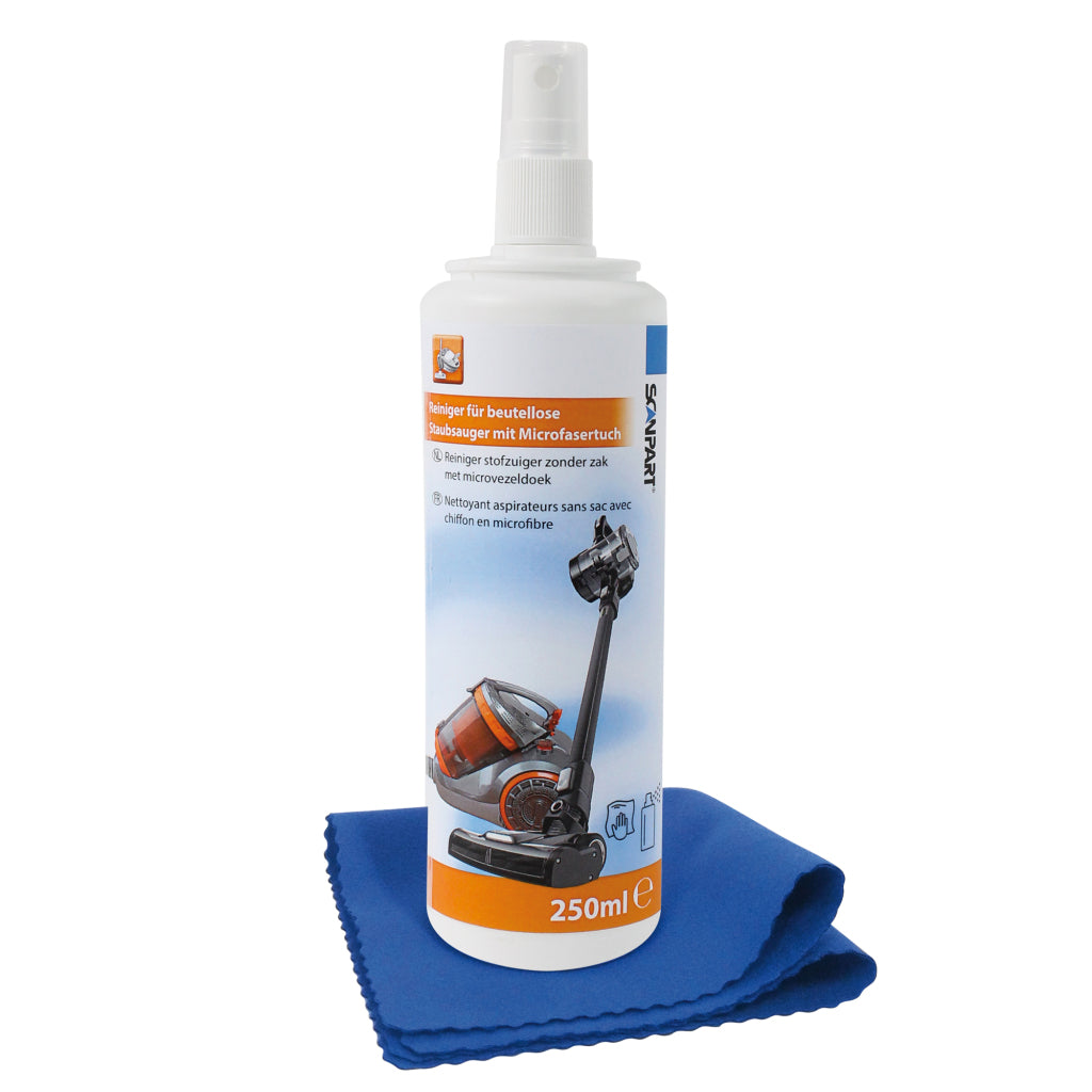 Aspirateur Scanpart 250 ml et chiffon