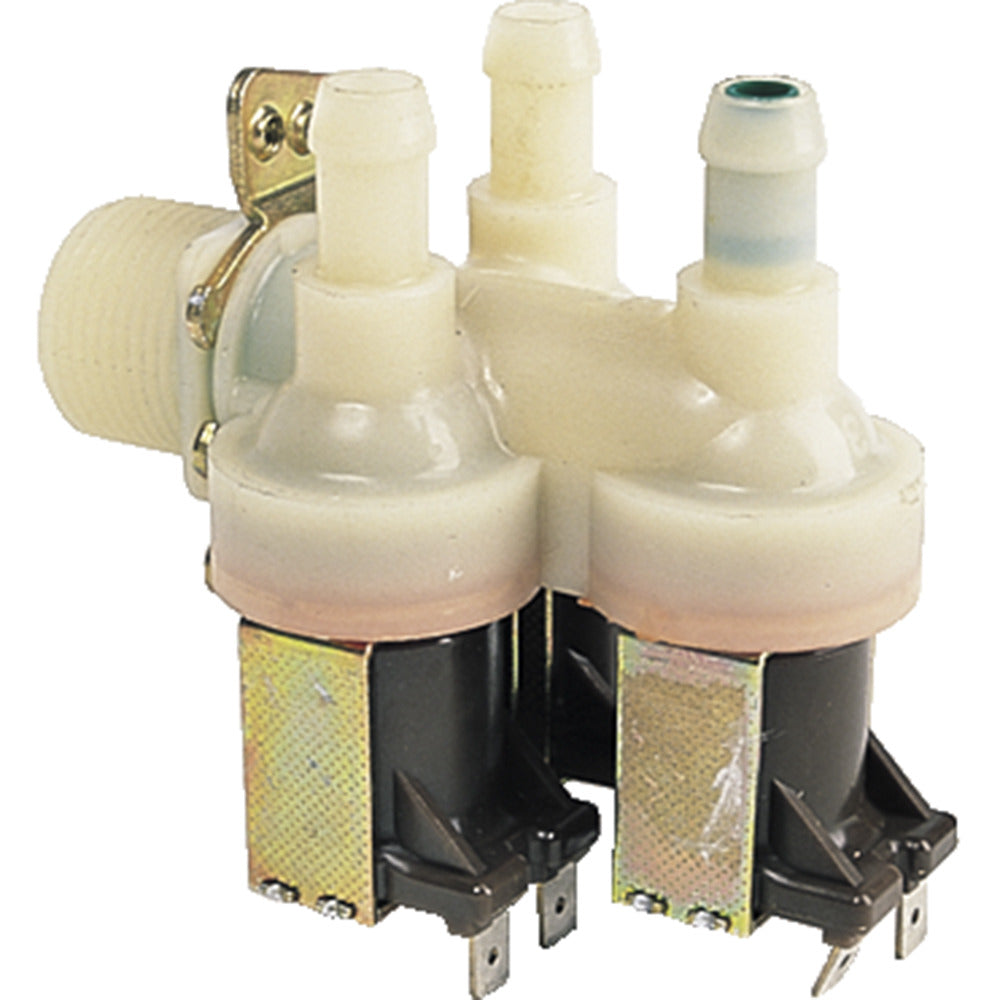 Ventilation incrustée Invensys miele, 12 mm, 3 voies coudées
