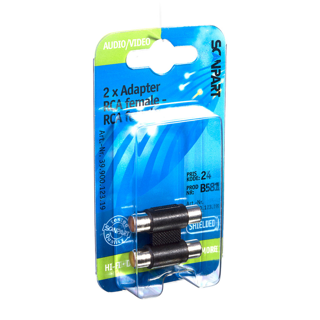 Adaptateur Scanpart 2tulp(f)-(f)