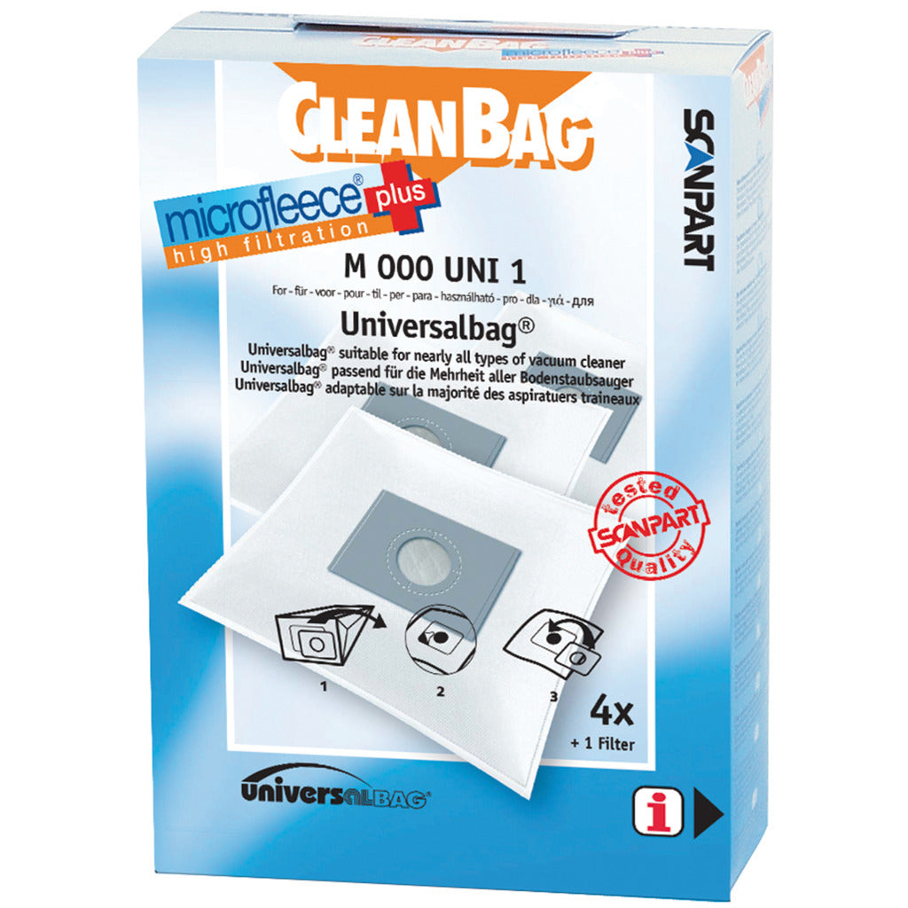 Rowenta Rowenta 2682200001 M000uni1 Sac Aspirateur Universel Micro Et