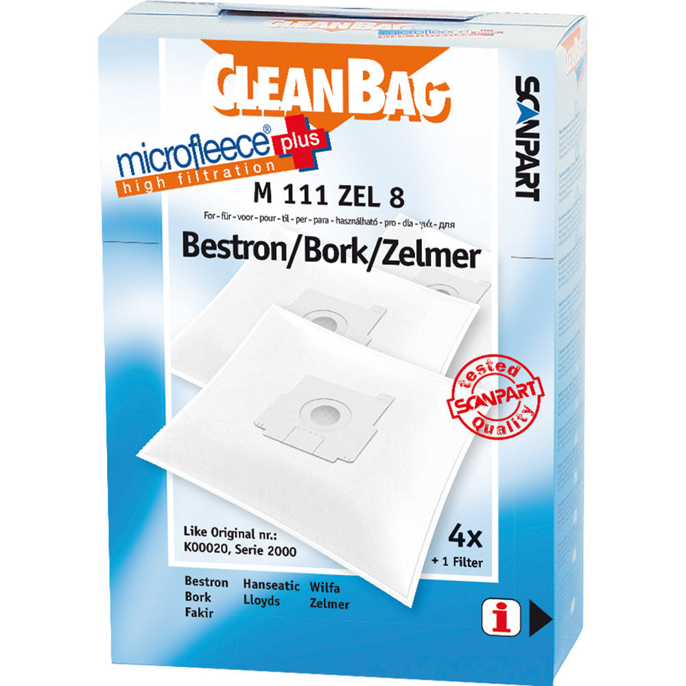 Scanpart Scanpart M111zel8 Microfleese Sac à poussière K2000 Micro Fr