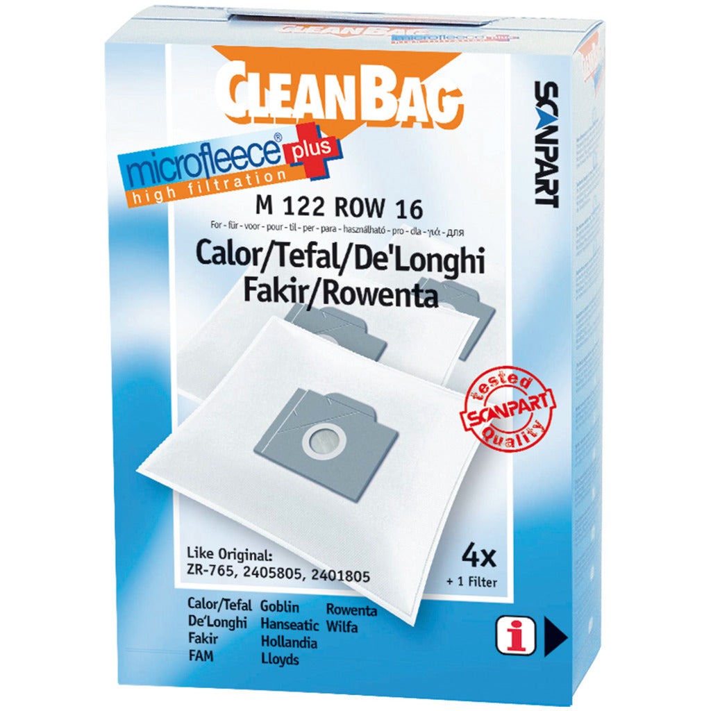 Sac à poussière Scanpart micropolaire+ Rowenta RB01-33 ZR765