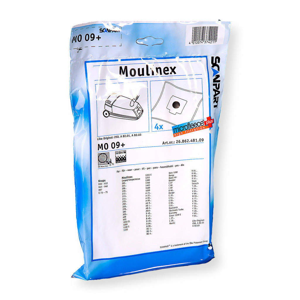 Sac à poussière Scanpart moulinex compact micro