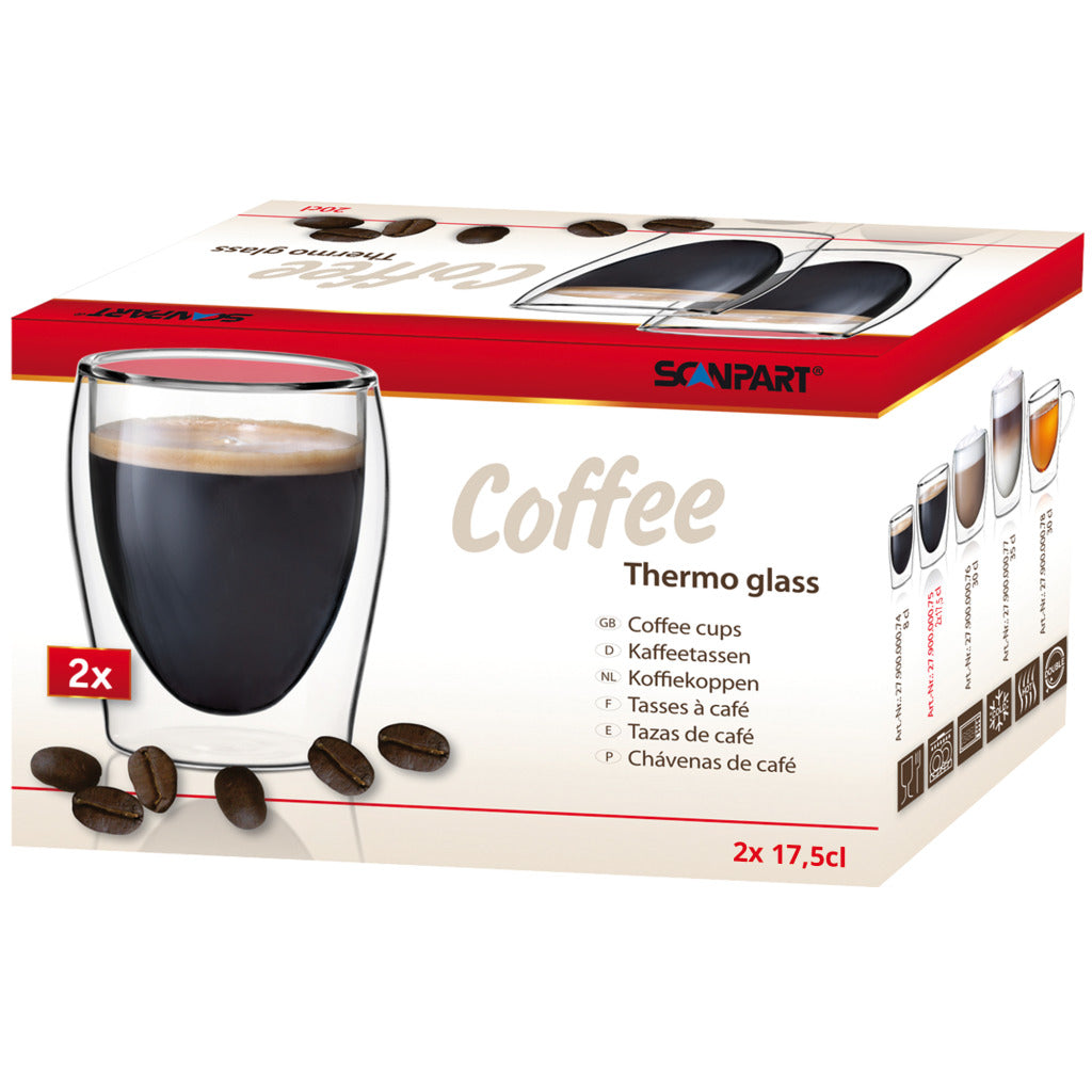 Verres thermos à café Scanpart 20cl 2 pièces