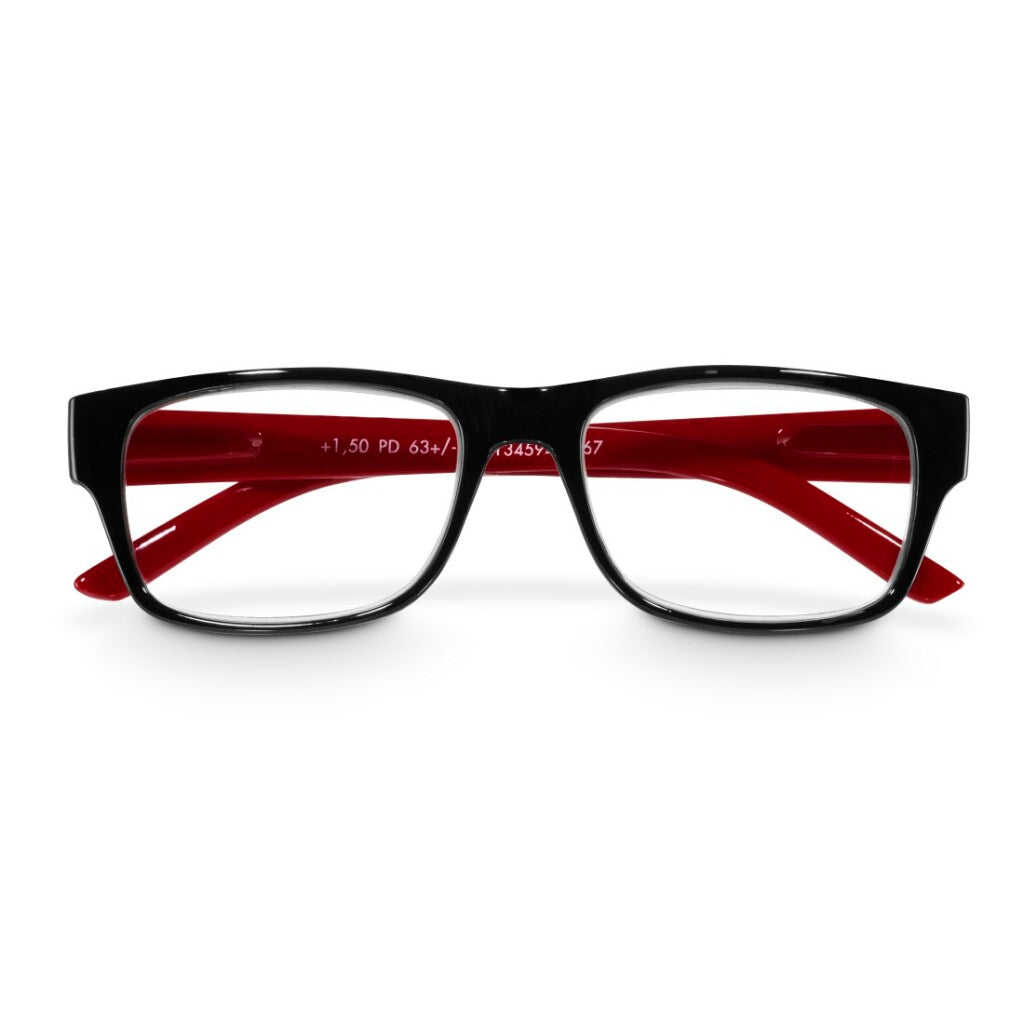 Hama lunettes de lecture +2.0 dtp noir rouge