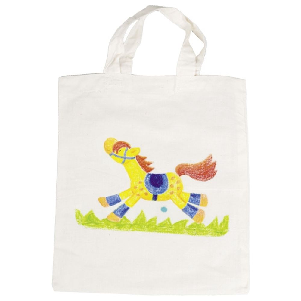 Petit sac de transport en coton Goki - vierge