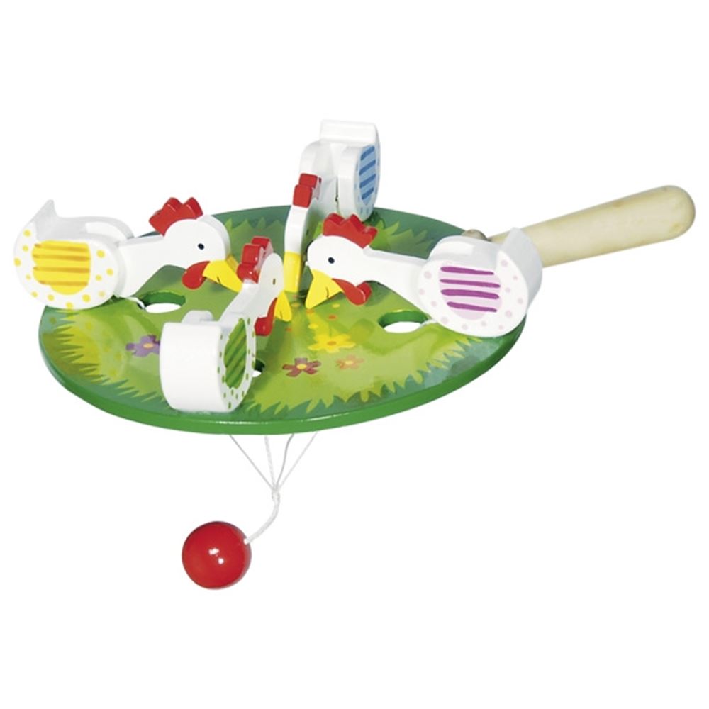 Jeu Goki picorant les poules