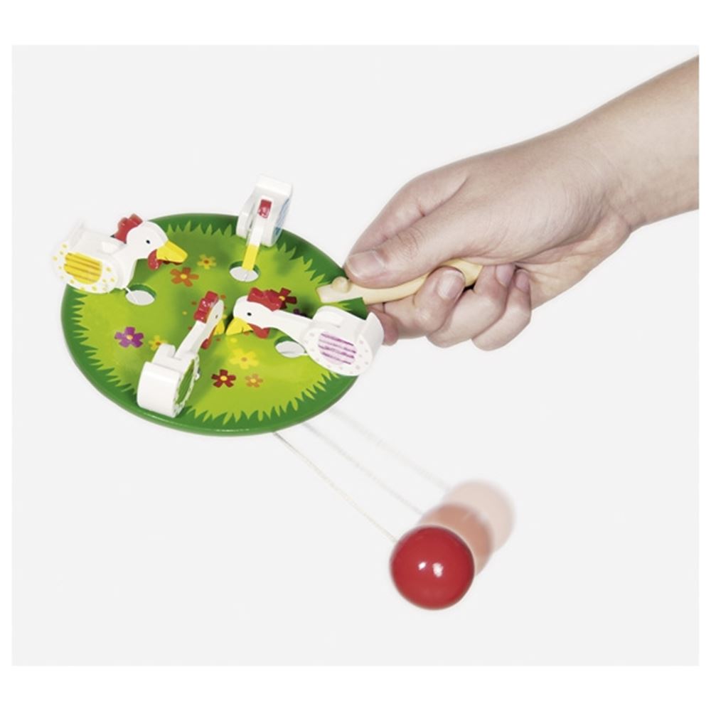 Jeu Goki picorant les poules