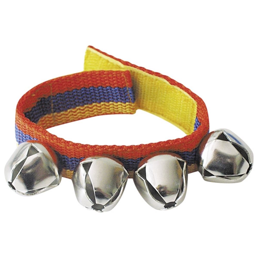 Bande de cloches pour bras et jambes avec 4 clochettes. 3