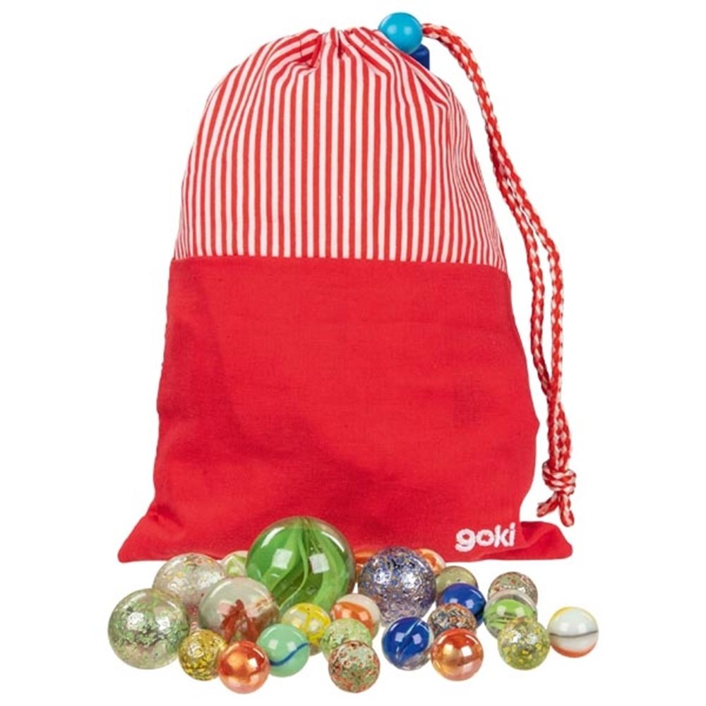 Marbre Goki avec 50 billes